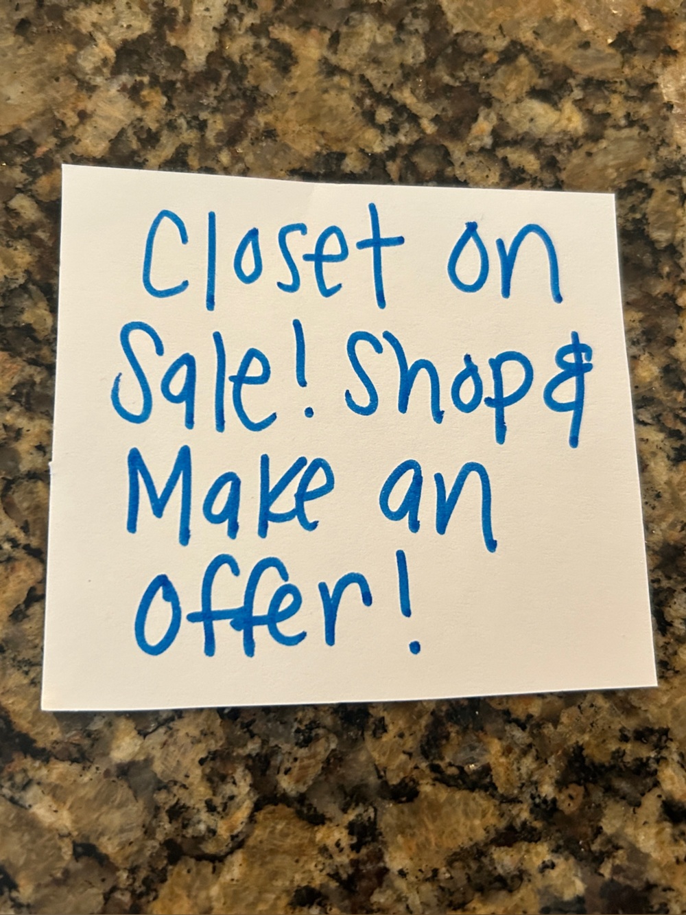 SHOP my closet!!! All items on sale!